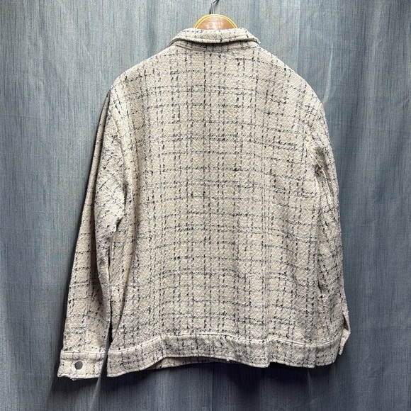 🏴 Dazy tweed jacket “love yourself” size medium - Picture 8 of 9
